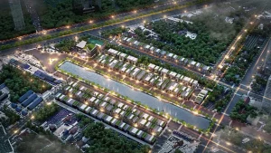 Phối cảnh tổng quan dự án Eco Riverside Phúc Hòa