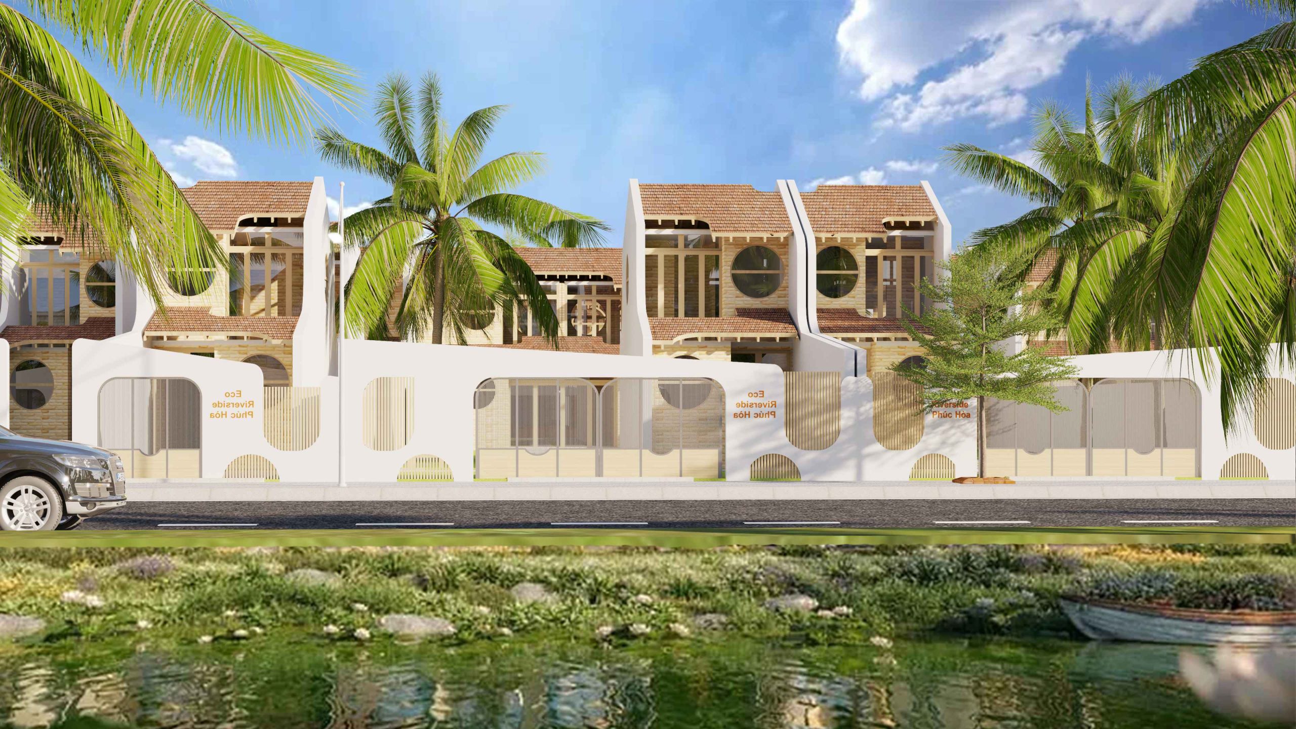 Phối cảnh Eco Riverside Phúc Hòa
