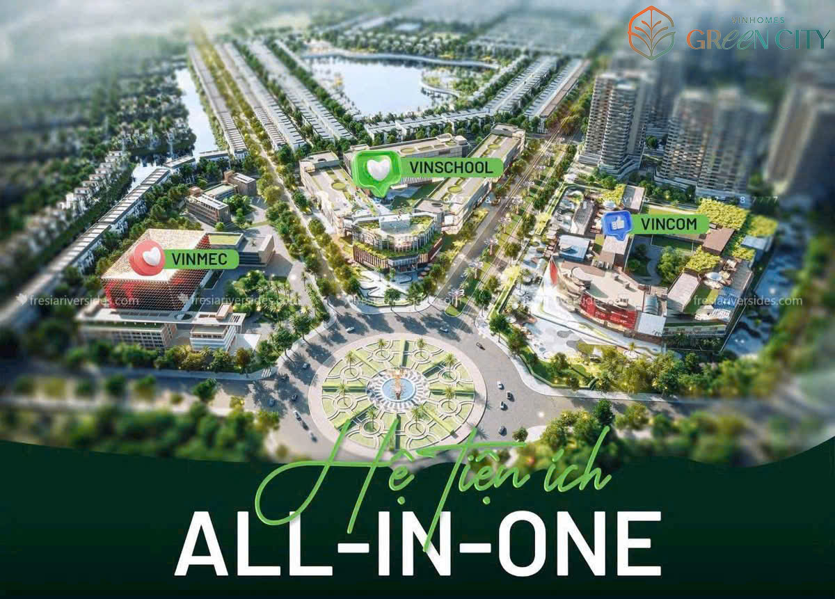 Tiện ích dự án Vinhomes Green City